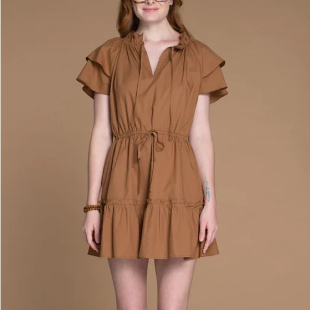 Olivia James - Penny Brown Tinsley Dress